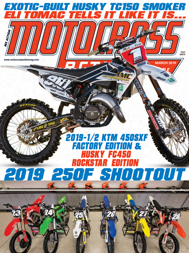 Motocross-Action March 01, 2019 Issue Cover