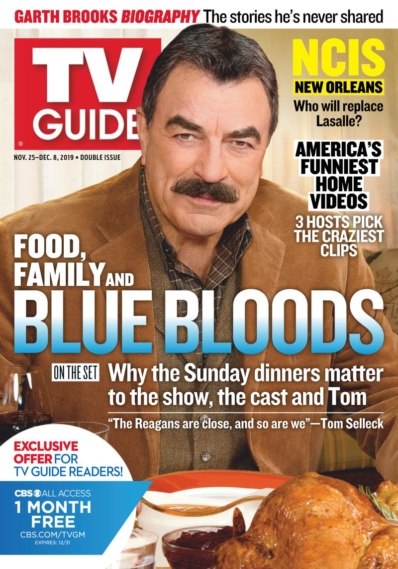 TV Guide November 25, 2019 Issue Cover