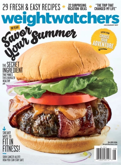 Weight Watchers Magazine July 01, 2017 Issue Cover