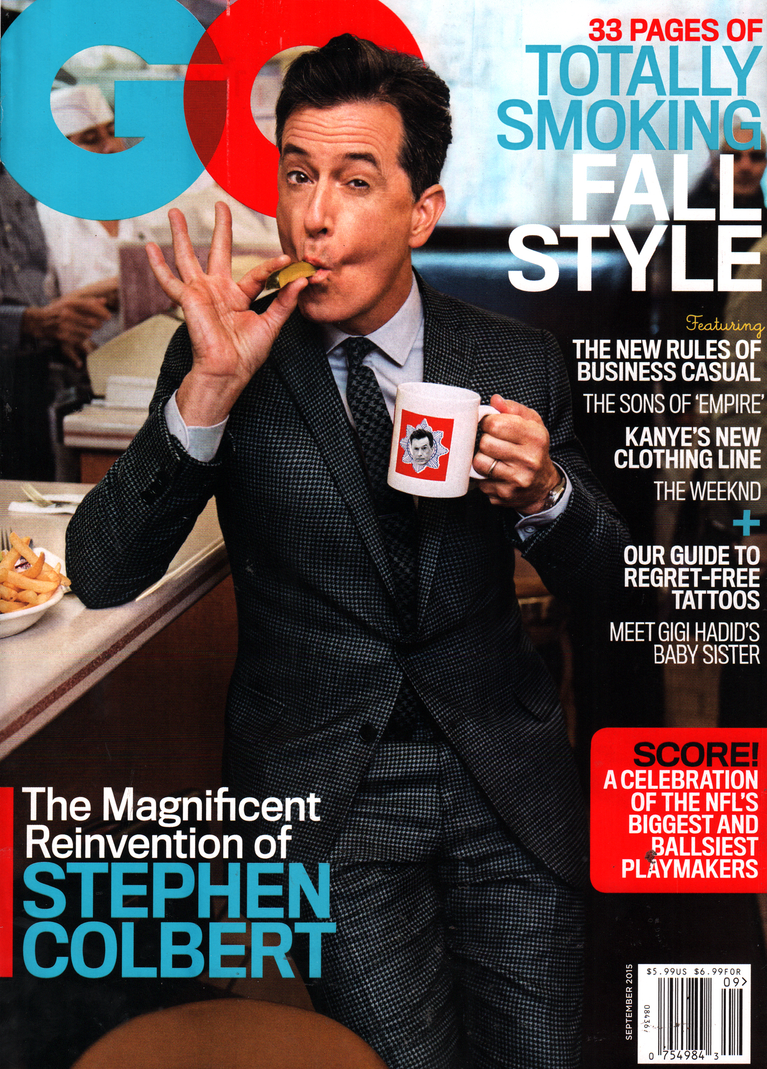 Gentlemens-Quarterly---GQ September 01, 2015 Issue Cover