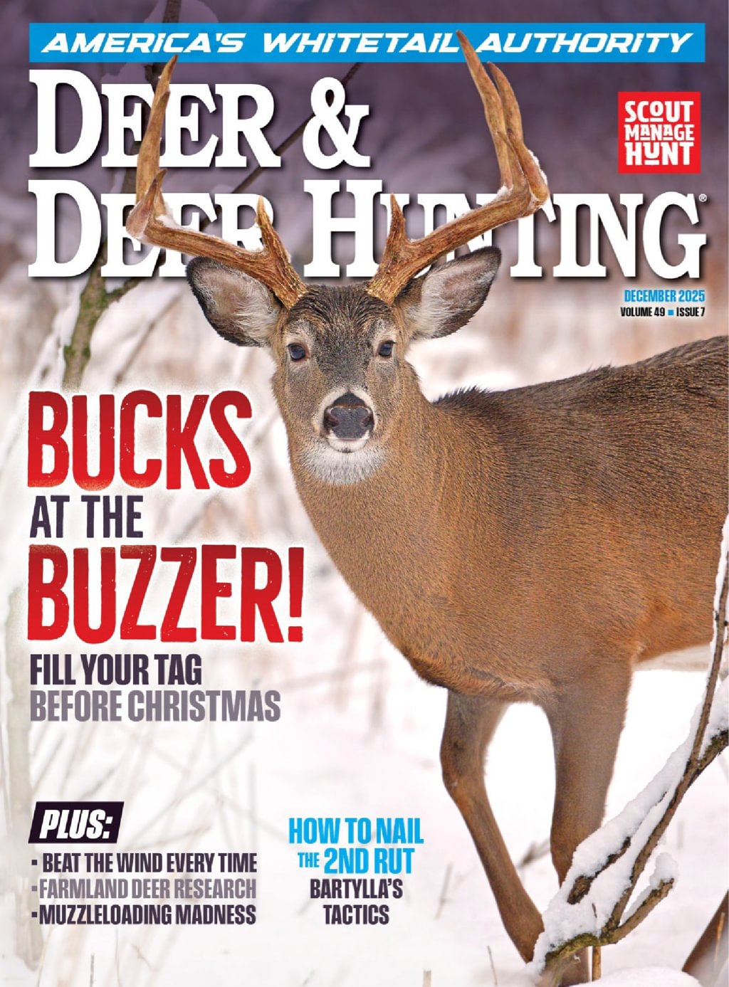 Deer-and-Deer-Hunting December 01, 2025 Issue Cover