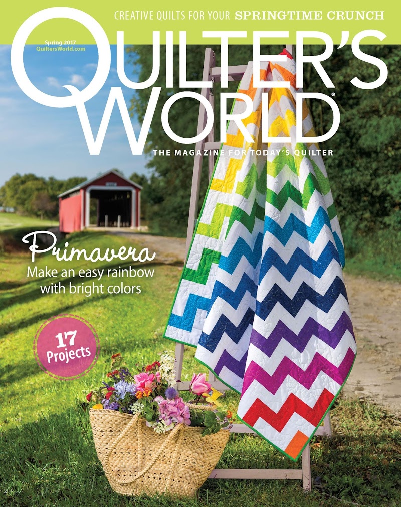 Quilters-World March 01, 2017 Issue Cover