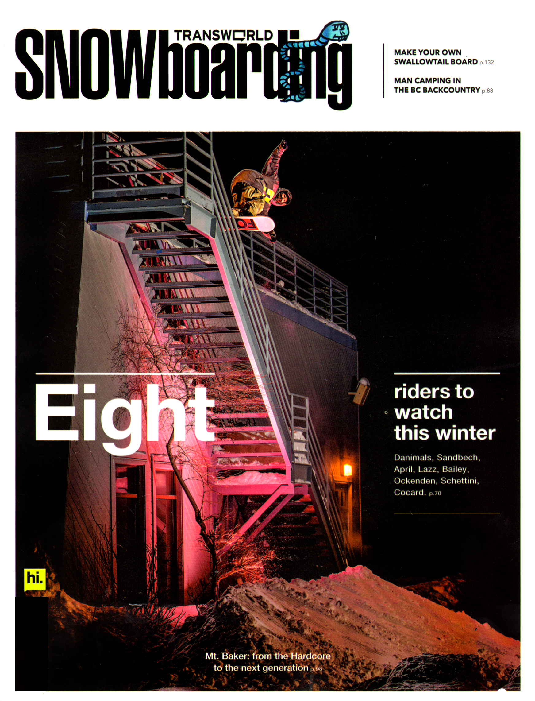 Transworld-SNOWboarding January 01, 2013 Issue Cover