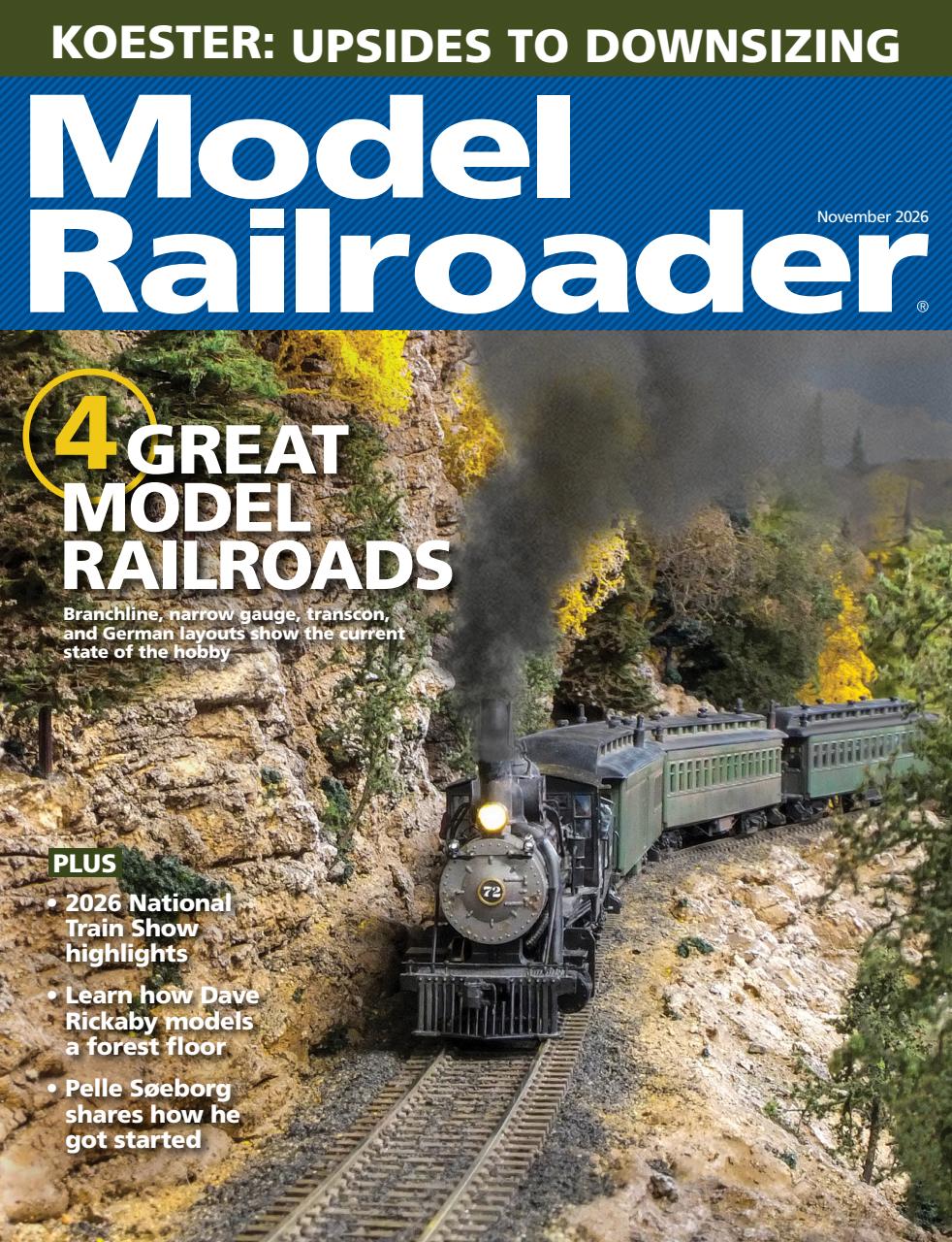 Model-Railroader November 01, 2026 Issue Cover