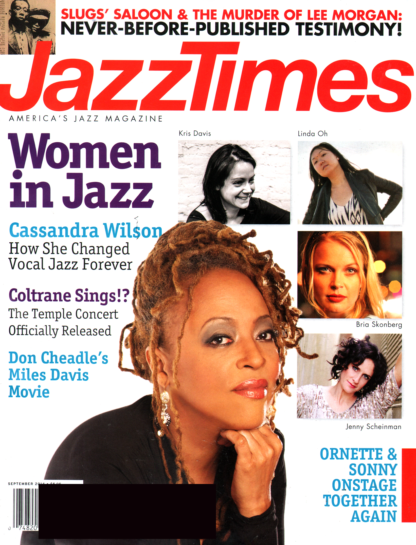 JazzTimes September 01, 2014 Issue Cover