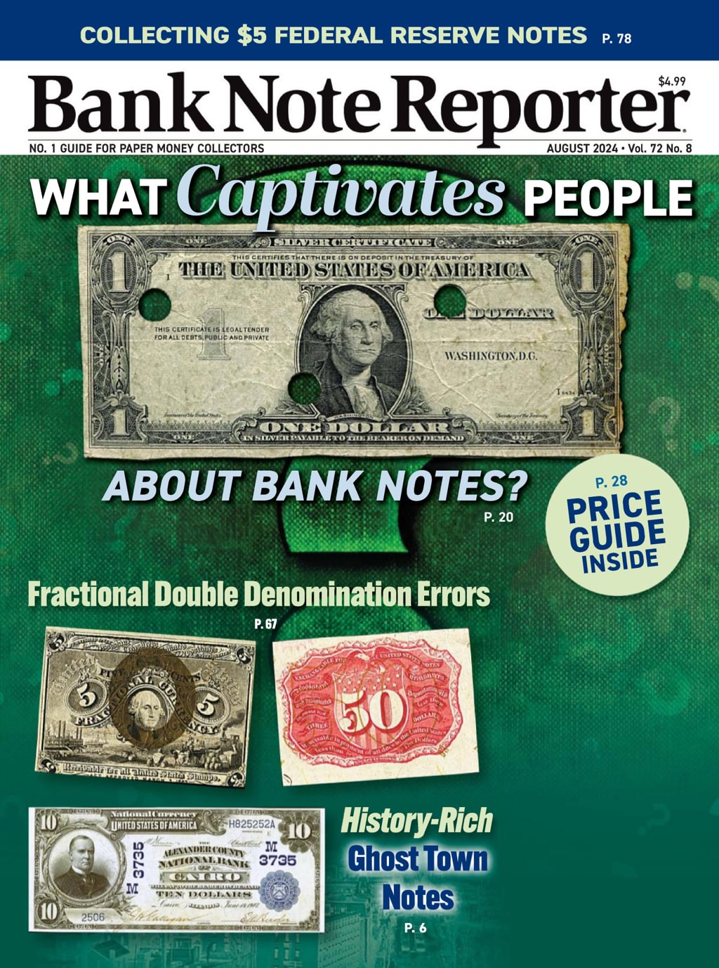 Bank-Note-Reporter August 01, 2024 Issue Cover