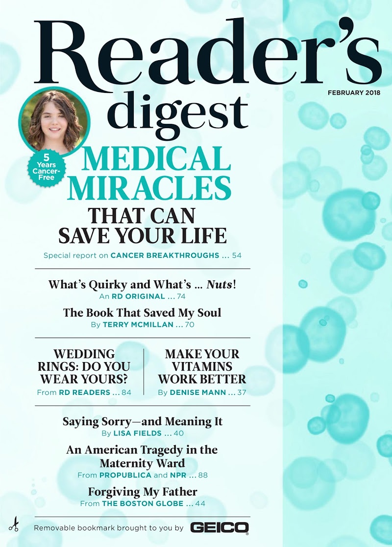 Readers-Digest February 01, 2018 Issue Cover
