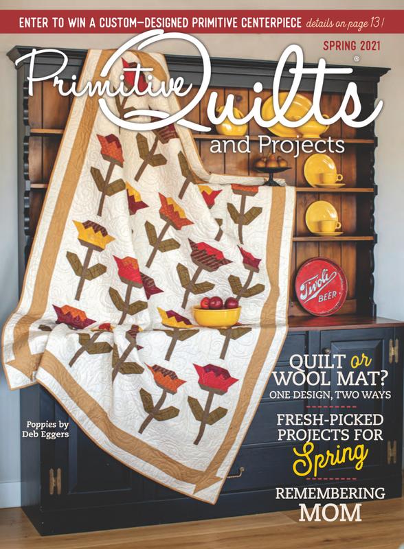 Primitive-Quilts-and-Projects March 01, 2021 Issue Cover