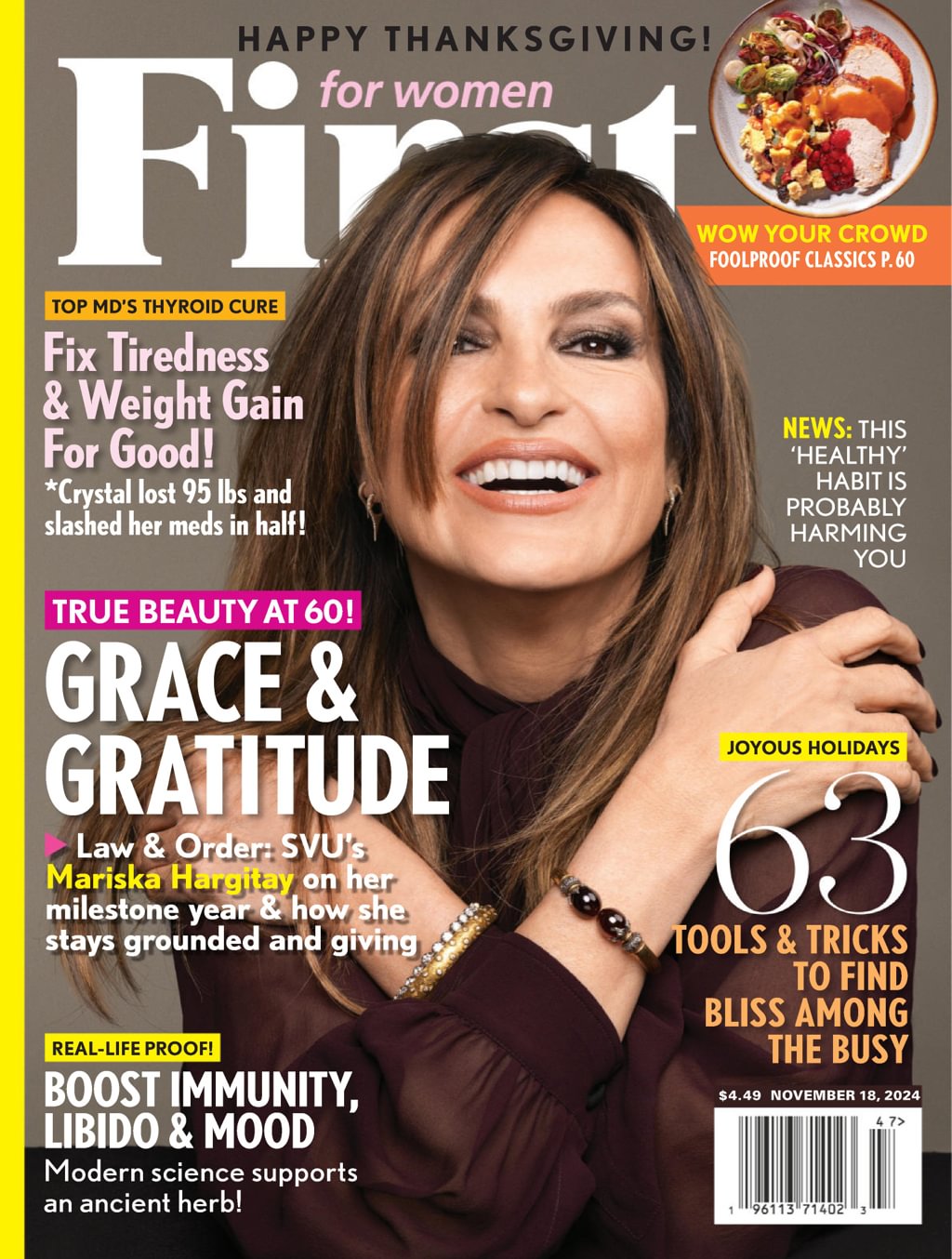First-For-Women November 18, 2024 Issue Cover