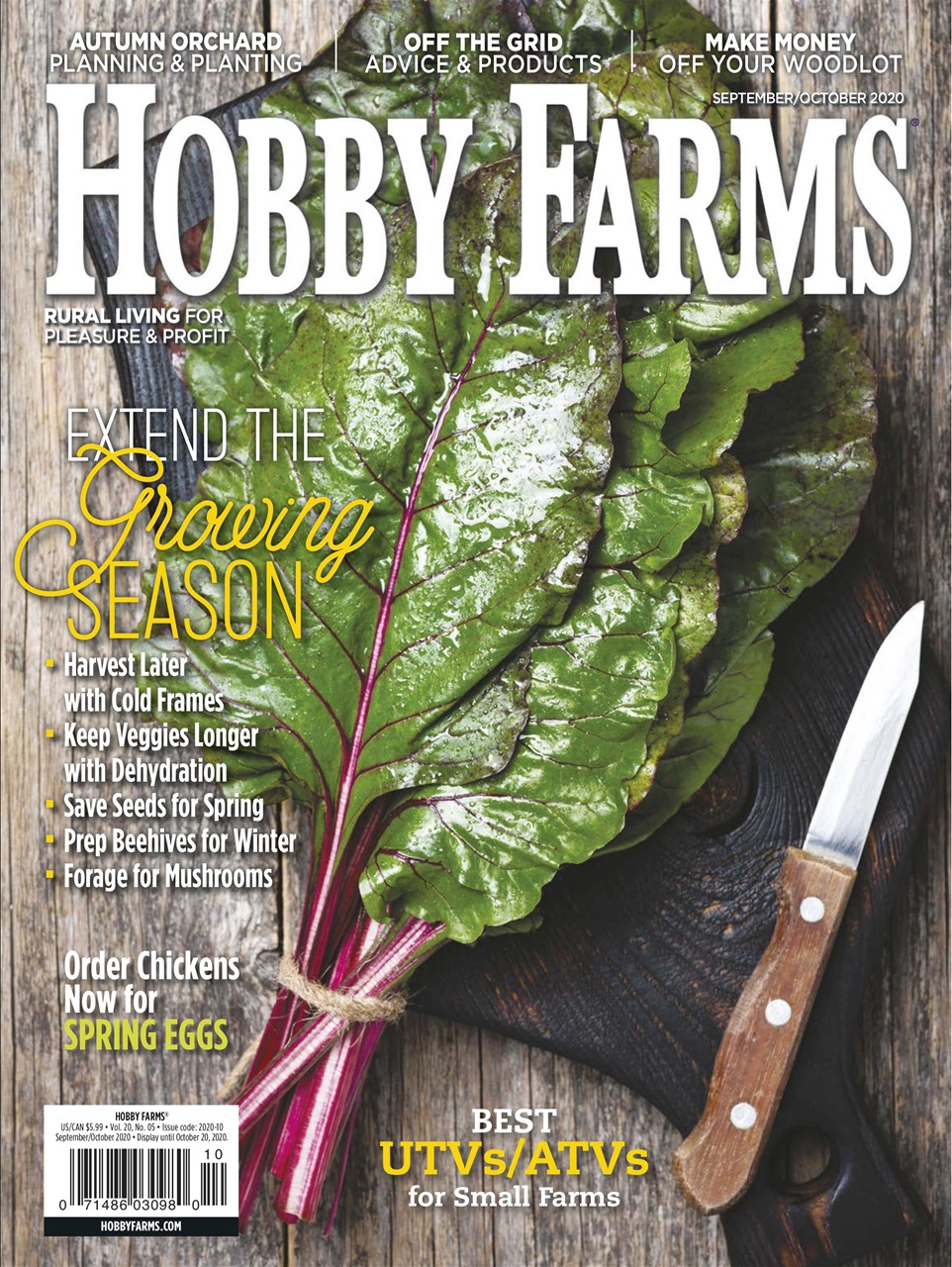 Hobby-Farms September 01, 2020 Issue Cover