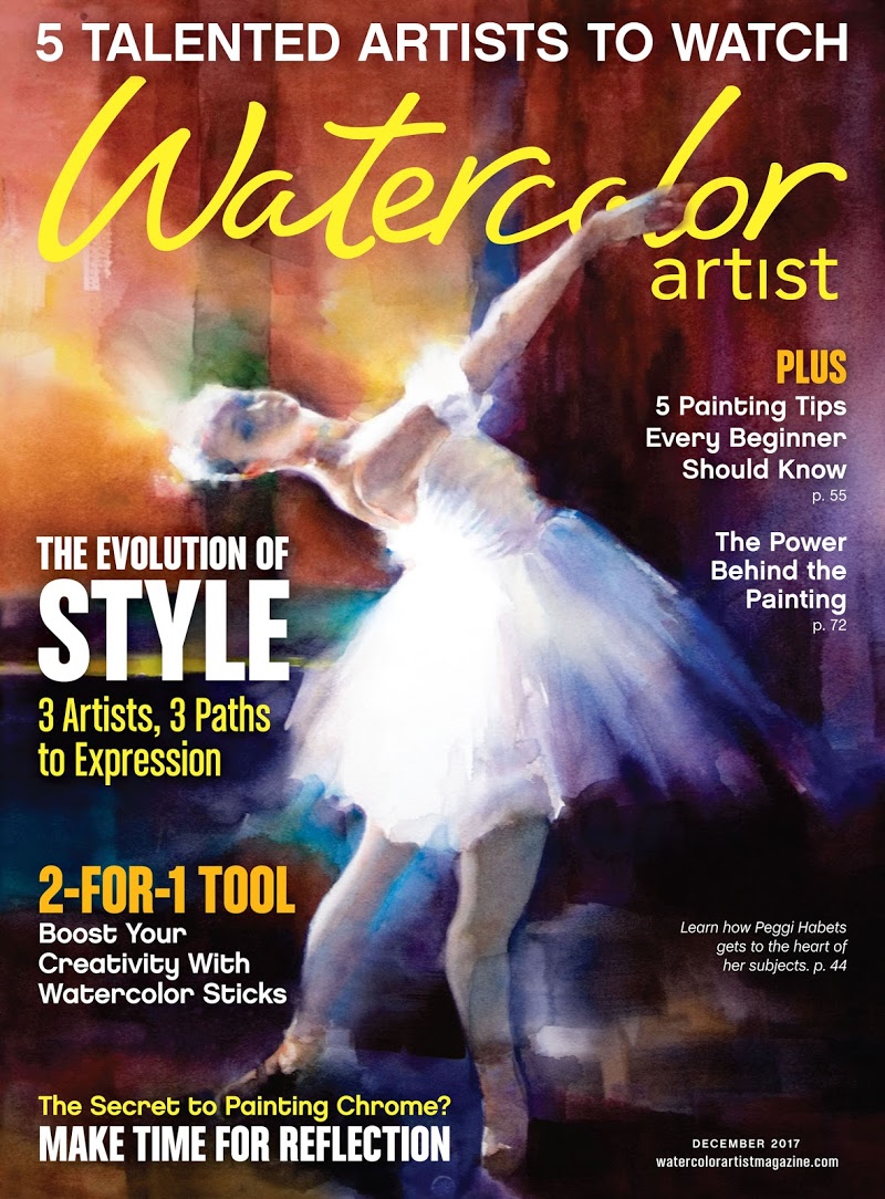 Watercolor-Artist November 01, 2017 Issue Cover
