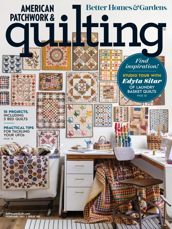 american-patchwork-and-quilting February 01, 2021 Issue Cover
