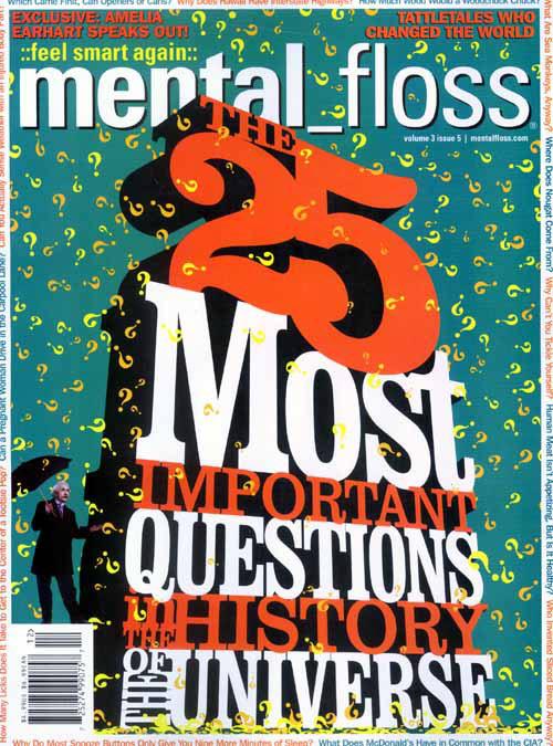 Mental-Floss October 26, 2004 Issue Cover