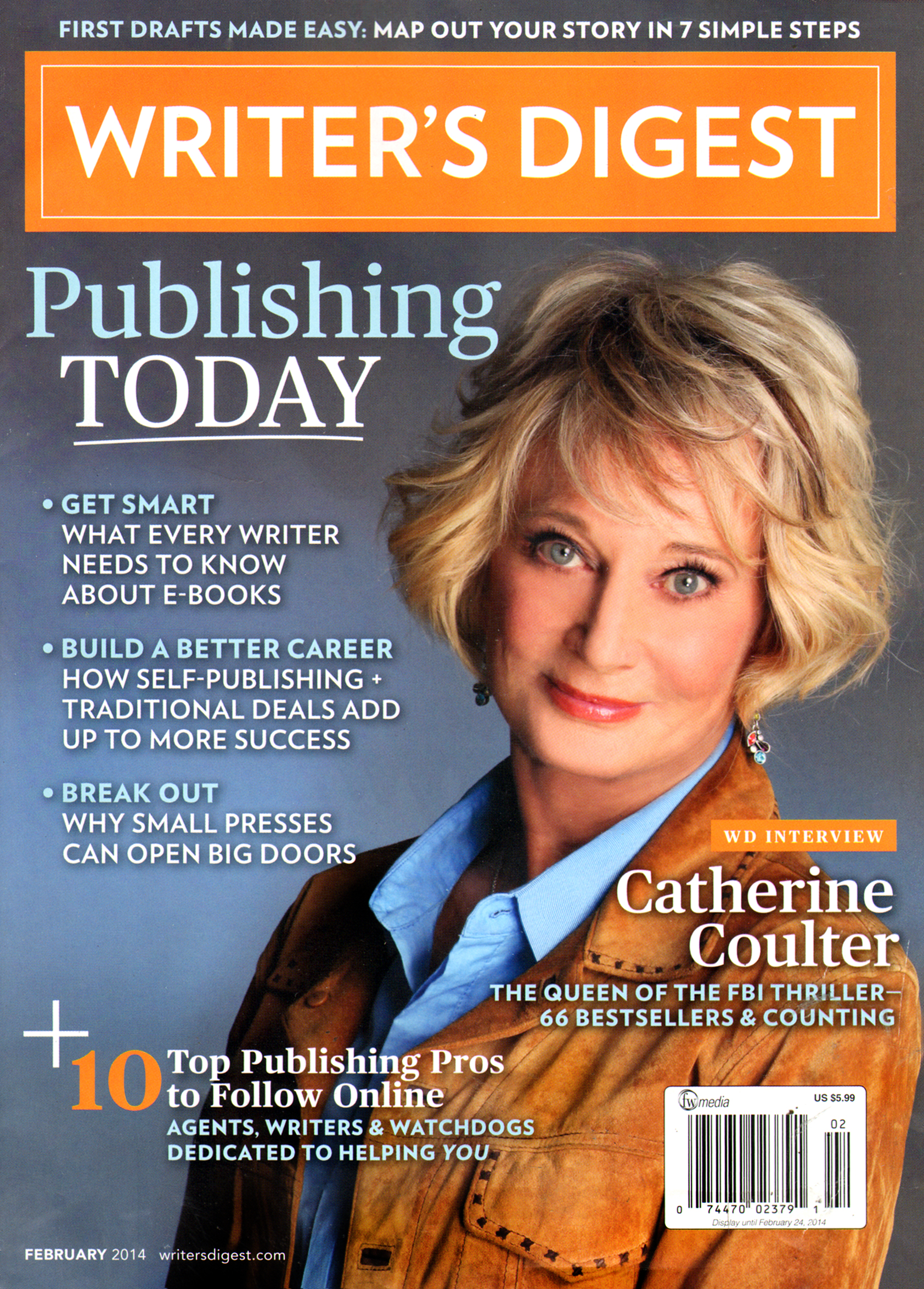 Writers-Digest February 01, 2014 Issue Cover