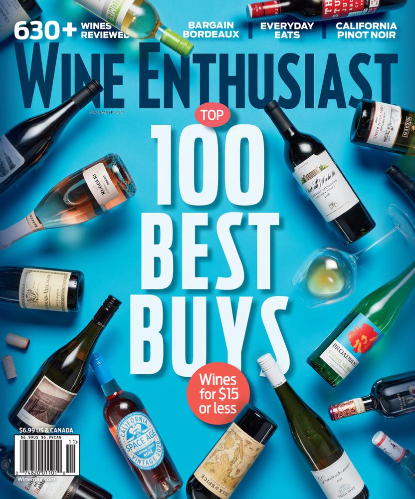 Wine-Enthusiast November 01, 2021 Issue Cover