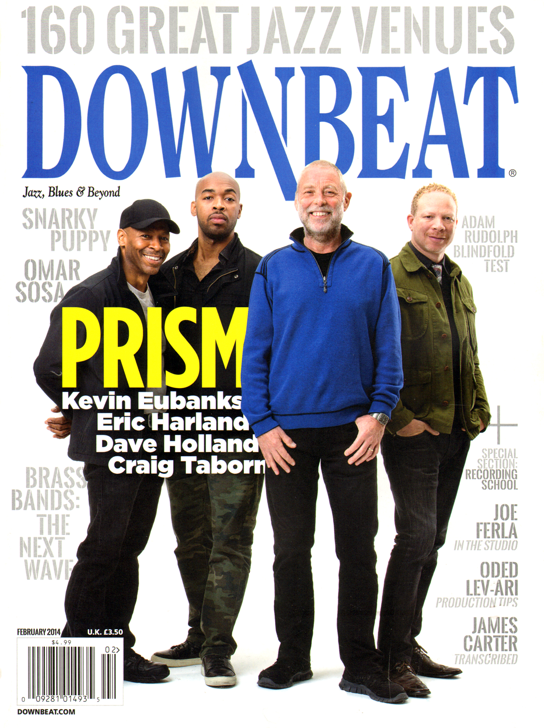 DownBeat February 01, 2014 Issue Cover