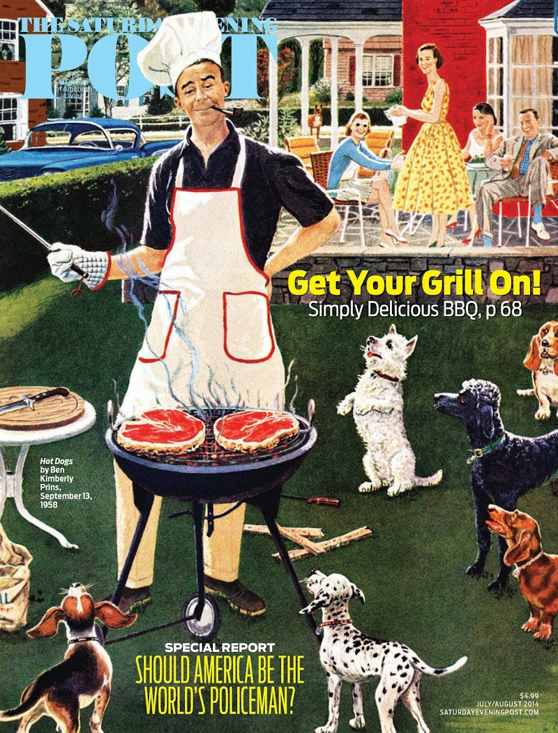 The-Saturday-Evening-Post July 01, 2014 Issue Cover