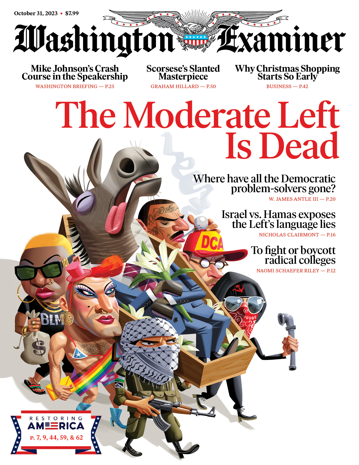 Washington-Examiner October 31, 2023 Issue Cover