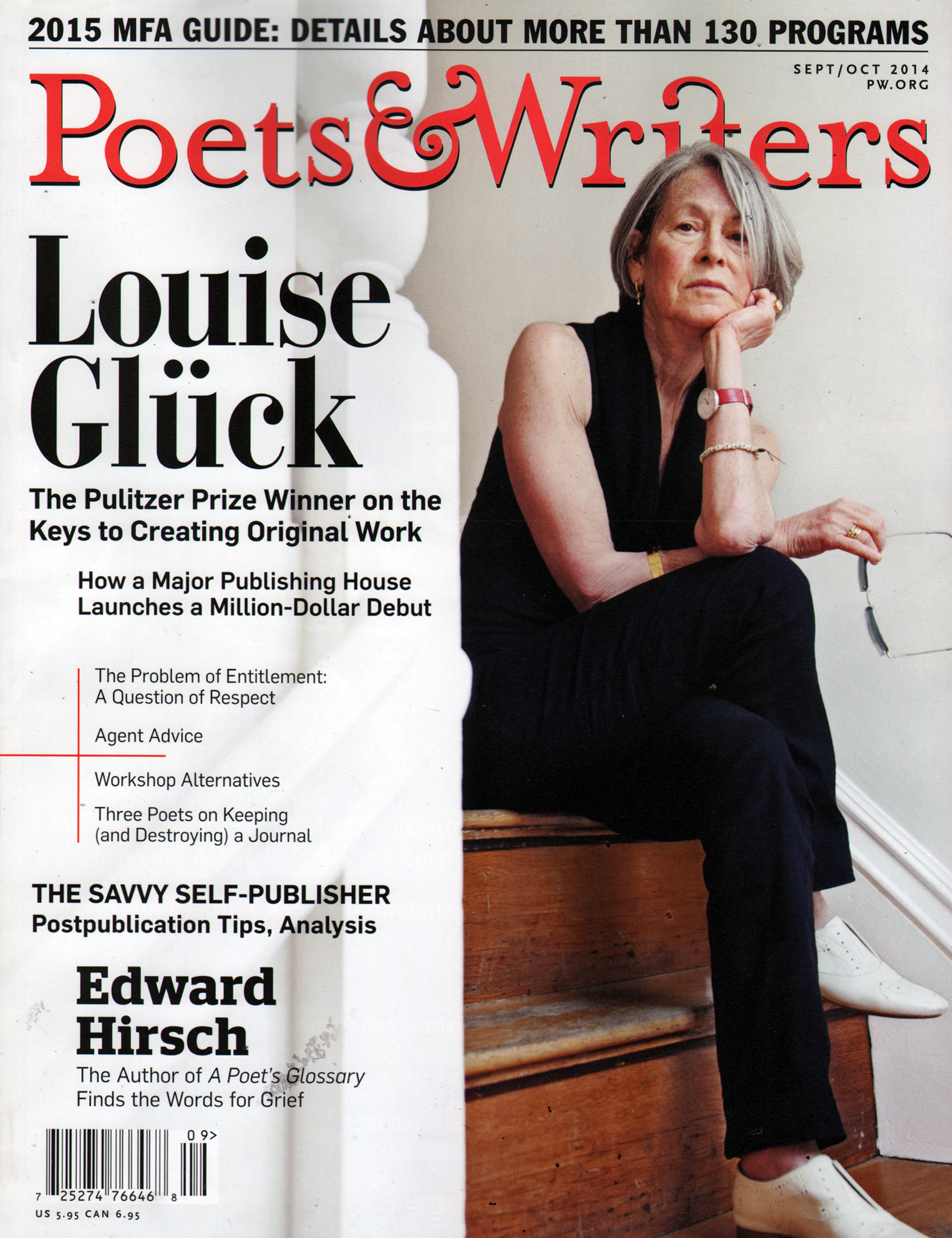 Poets-and-Writers September 01, 2014 Issue Cover