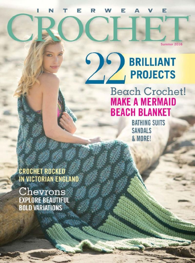 Interweave-Crochet June 01, 2016 Issue Cover