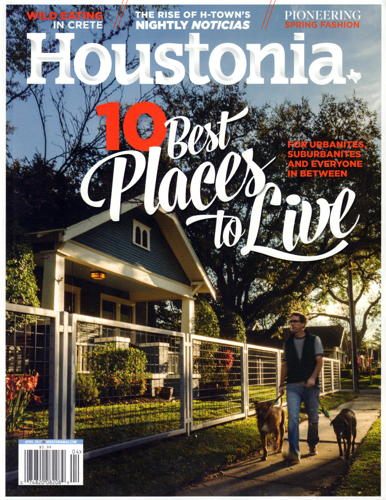 Houstonia April 01, 2017 Issue Cover