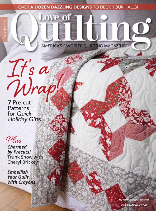 Fons-and-Porters-Love-of-Quilting November 01, 2021 Issue Cover