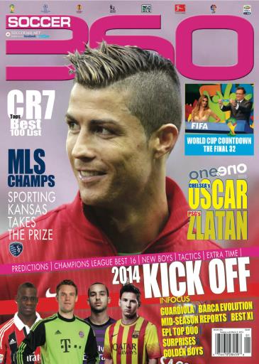 Soccer-360 January 01, 2014 Issue Cover