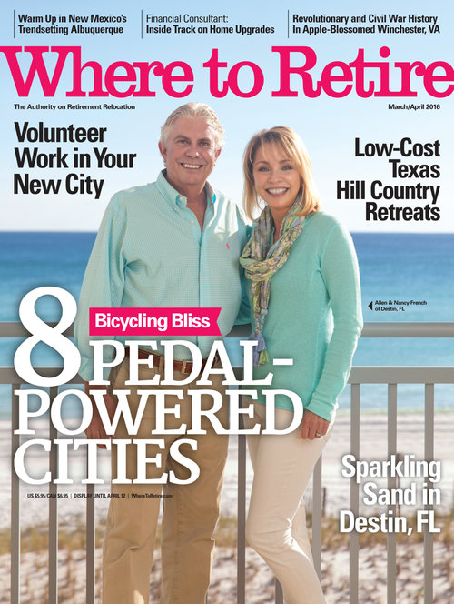 Where-To-Retire March 01, 2016 Issue Cover