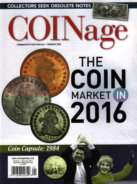 Coinage January 01, 2016 Issue Cover