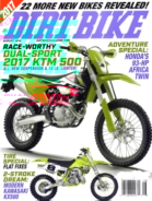 Dirt-Bike August 01, 2016 Issue Cover