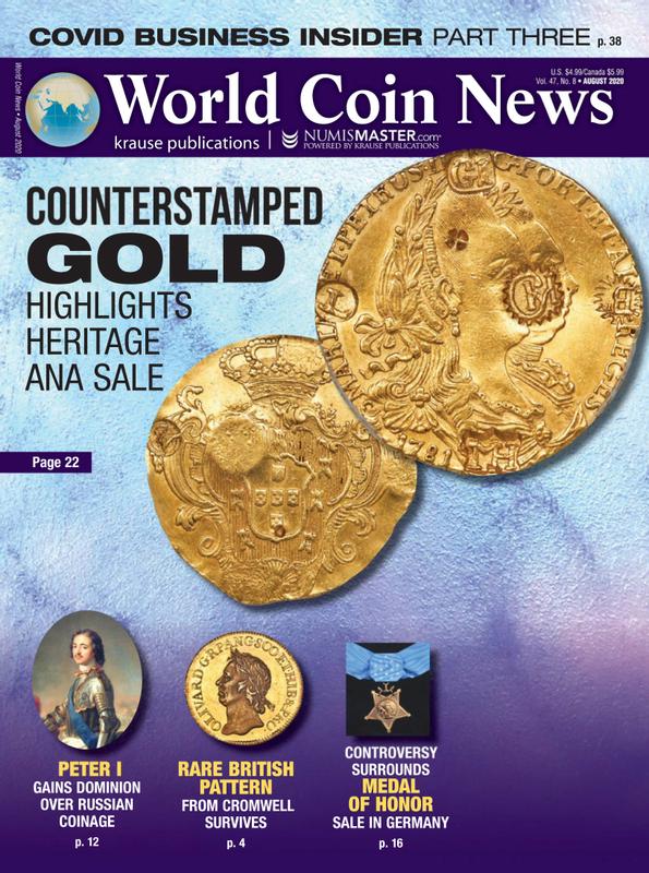 World-Coin-News August 01, 2020 Issue Cover