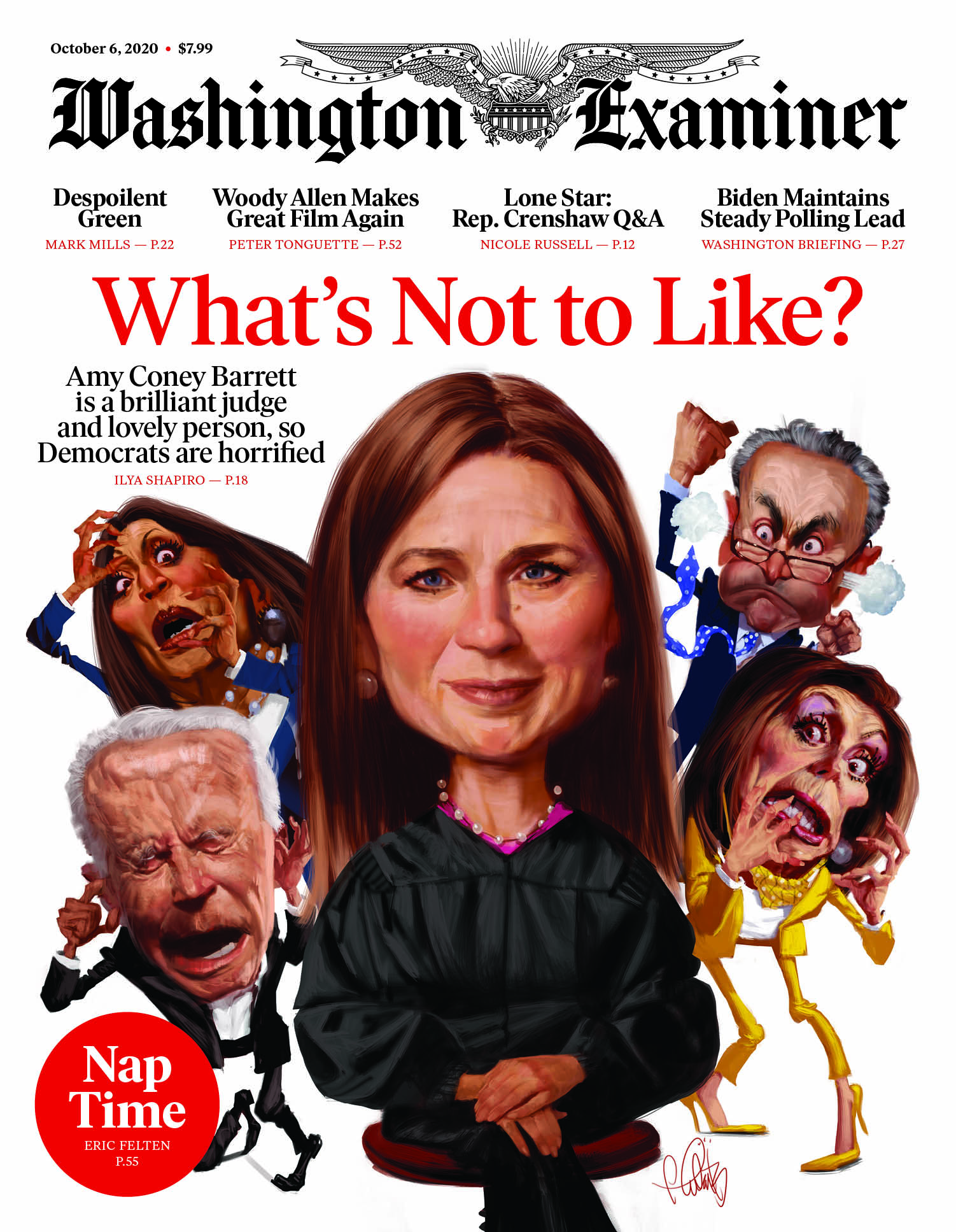 Washington-Examiner October 06, 2020 Issue Cover