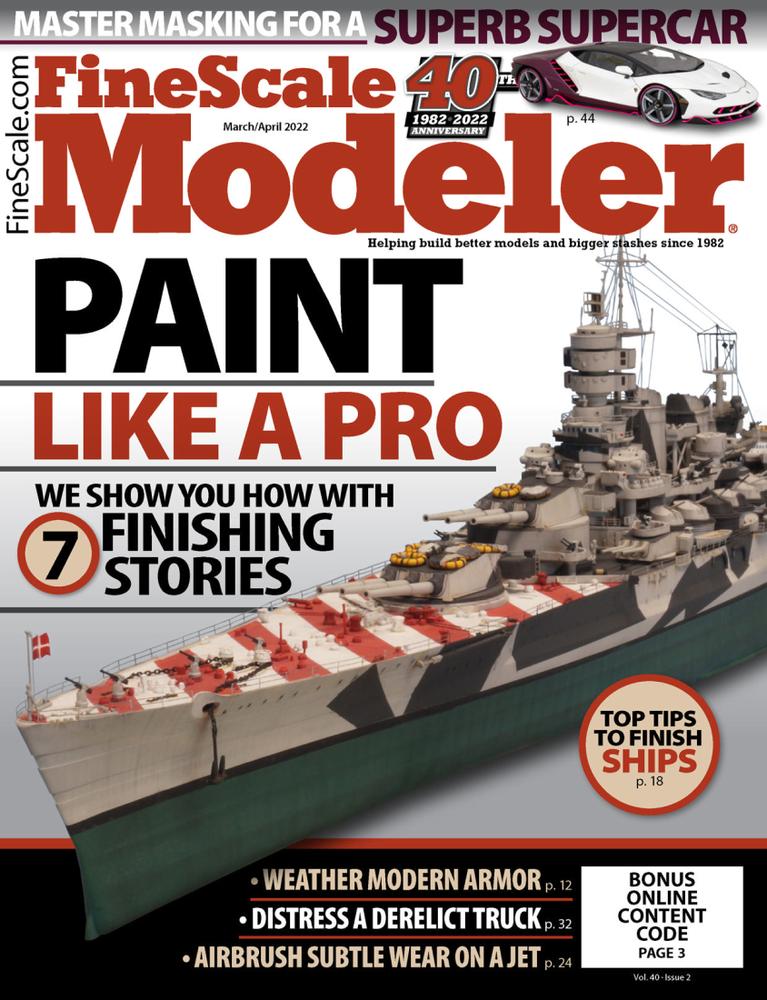 Finescale-Modeler March 01, 2022 Issue Cover