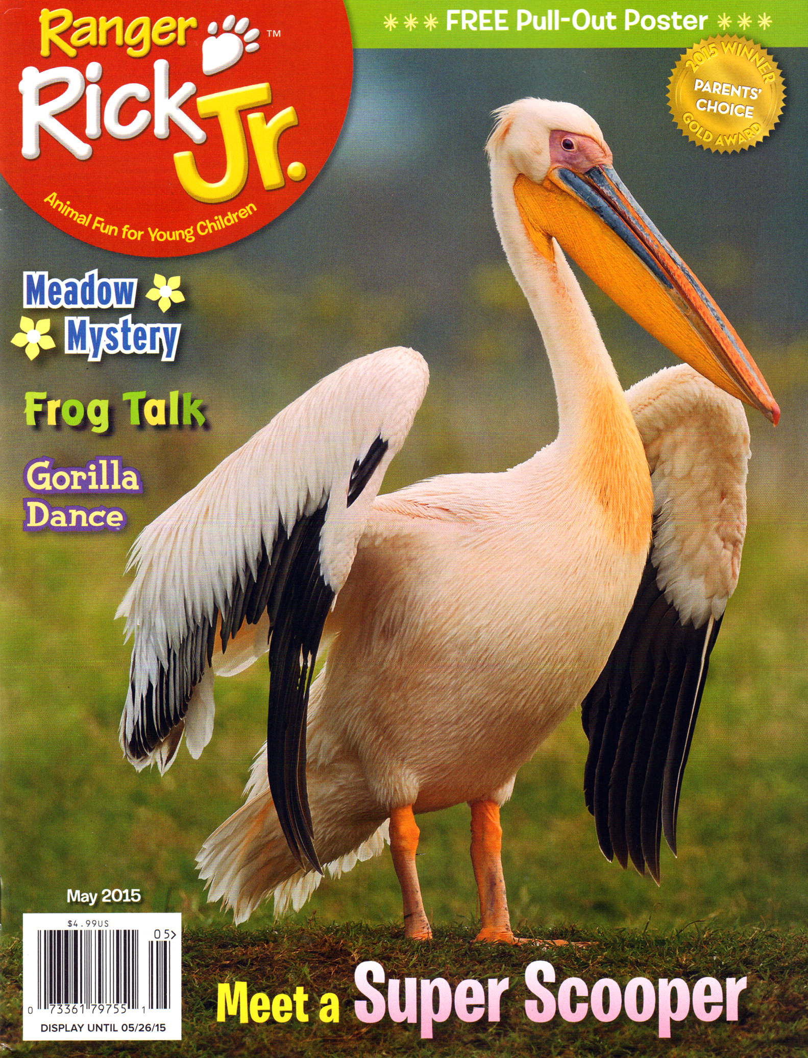 Ranger-Rick-Jr May 01, 2015 Issue Cover