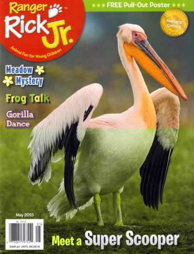 Ranger Rick Jr. May 01, 2015 Issue Cover