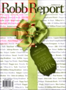 Robb-Report December 01, 2014 Issue Cover
