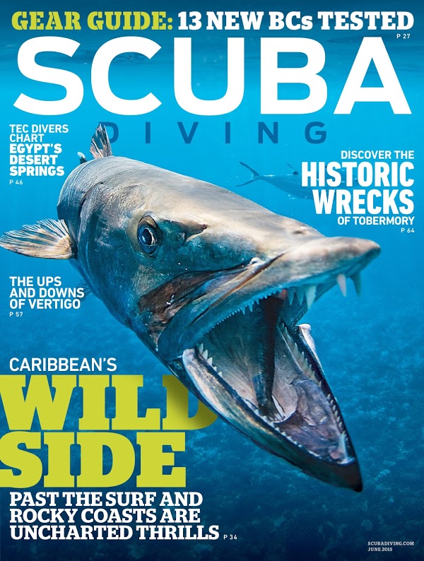 Scuba-Diving June 01, 2015 Issue Cover