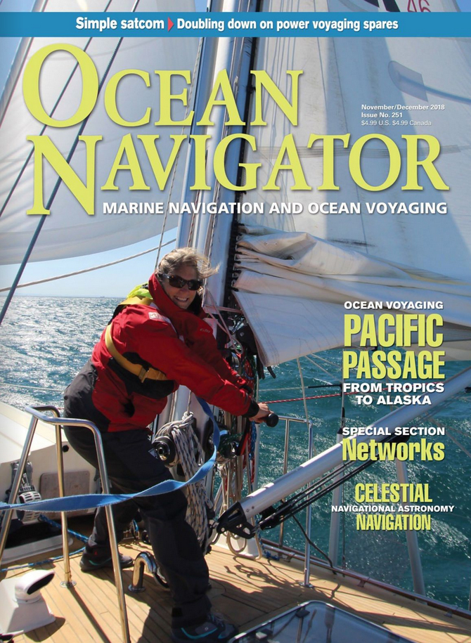 Ocean-Navigator November 01, 2018 Issue Cover
