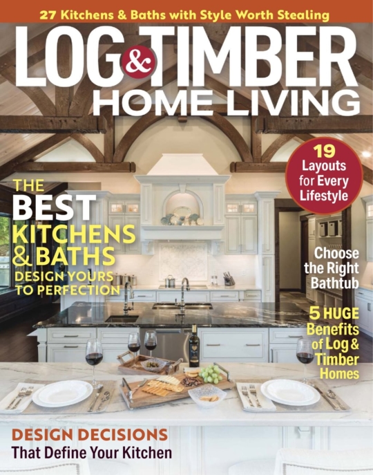 Log and Timber Home Living October 01, 2026 Issue Cover