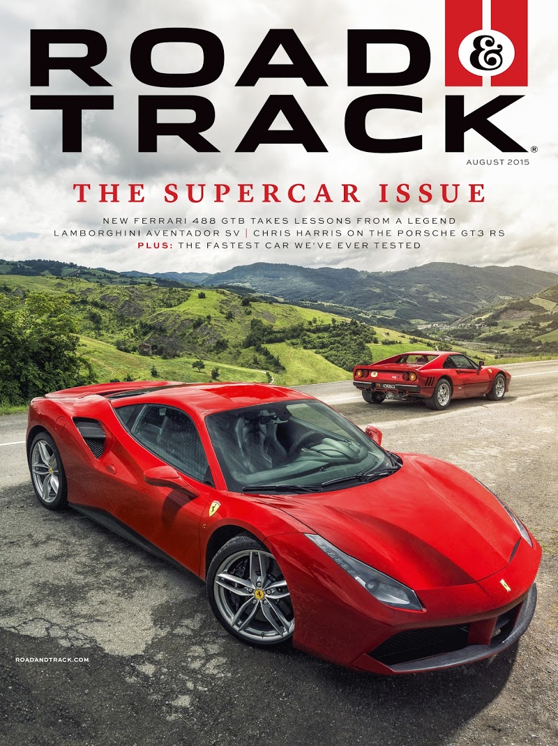 Road-and-Track August 01, 2015 Issue Cover