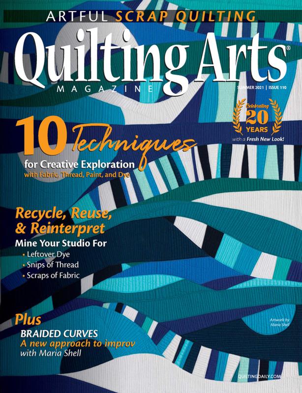 Quilting-Arts June 01, 2021 Issue Cover