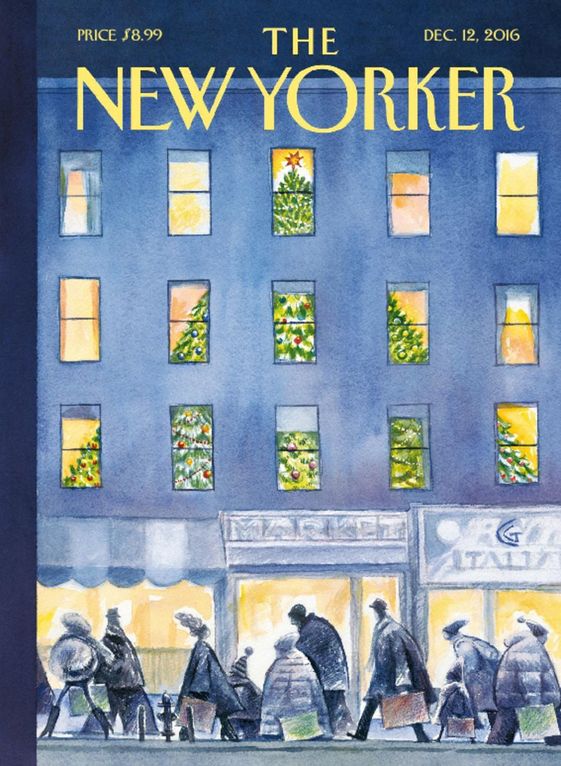 The-New-Yorker December 12, 2016 Issue Cover