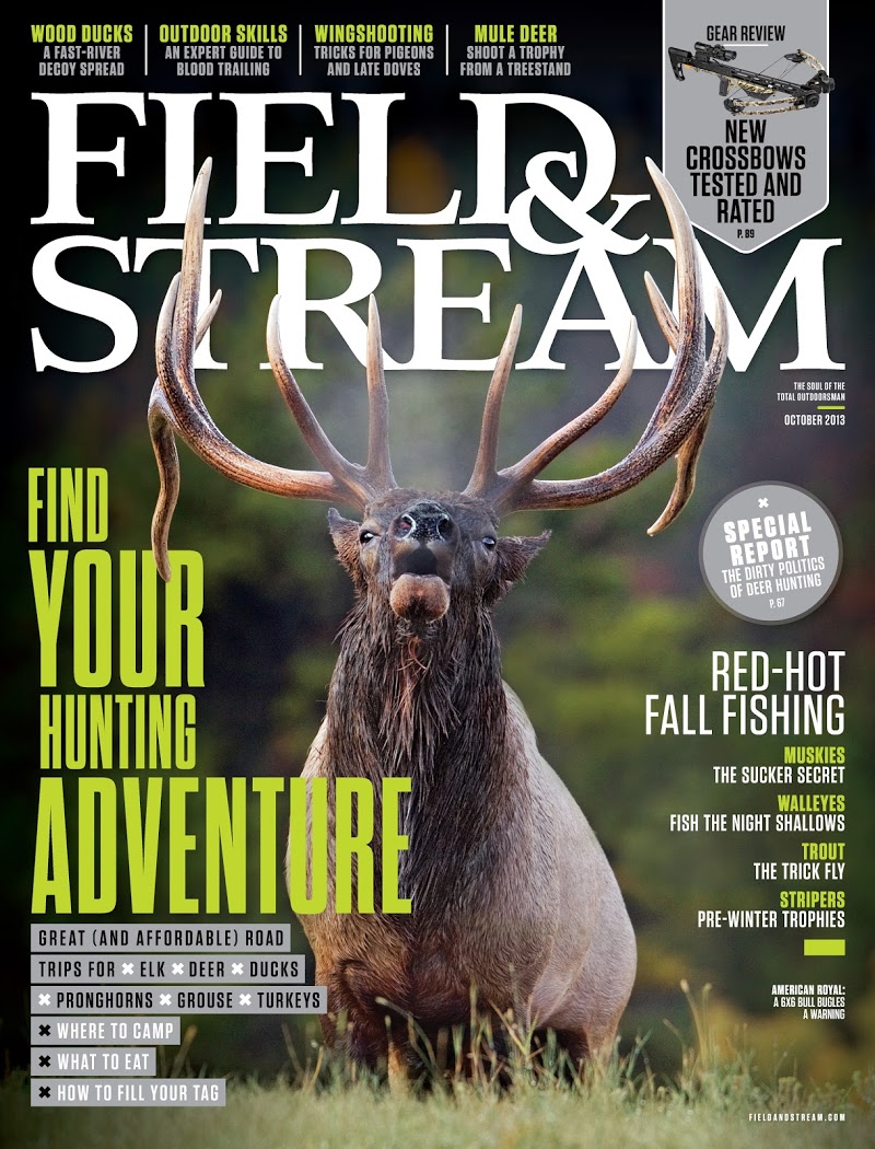 field-and-stream October 01, 2013 Issue Cover
