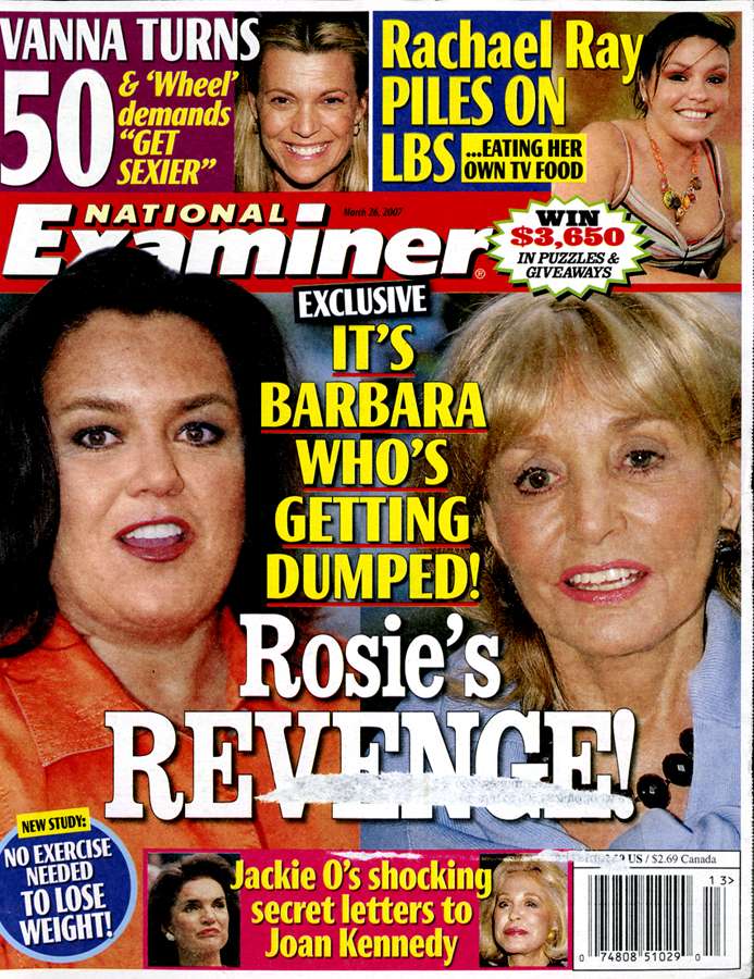 national-examiner March 01, 2007 Issue Cover
