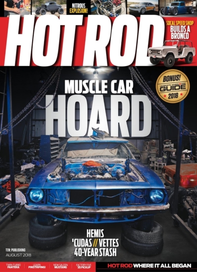 Hot Rod August 01, 2018 Issue Cover