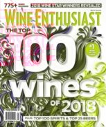 Wine-Enthusiast December 01, 2018 Issue Cover