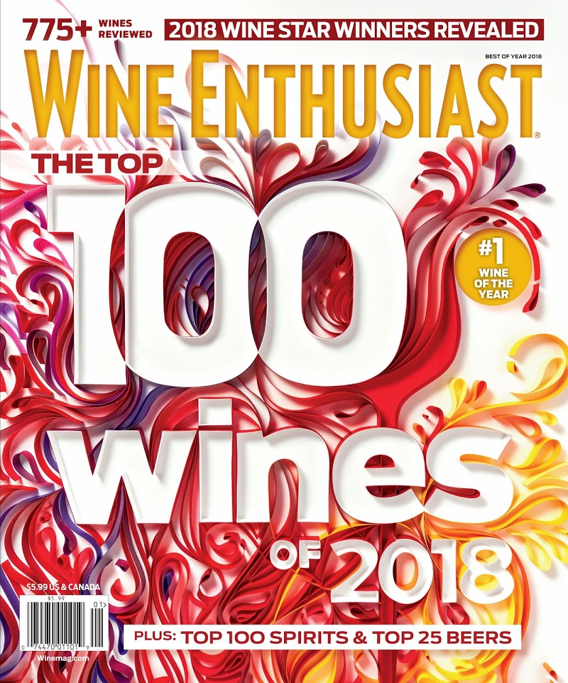 Wine-Enthusiast December 01, 2018 Issue Cover