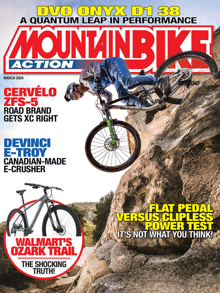 Mountain-Bike-Action March 01, 2024 Issue Cover
