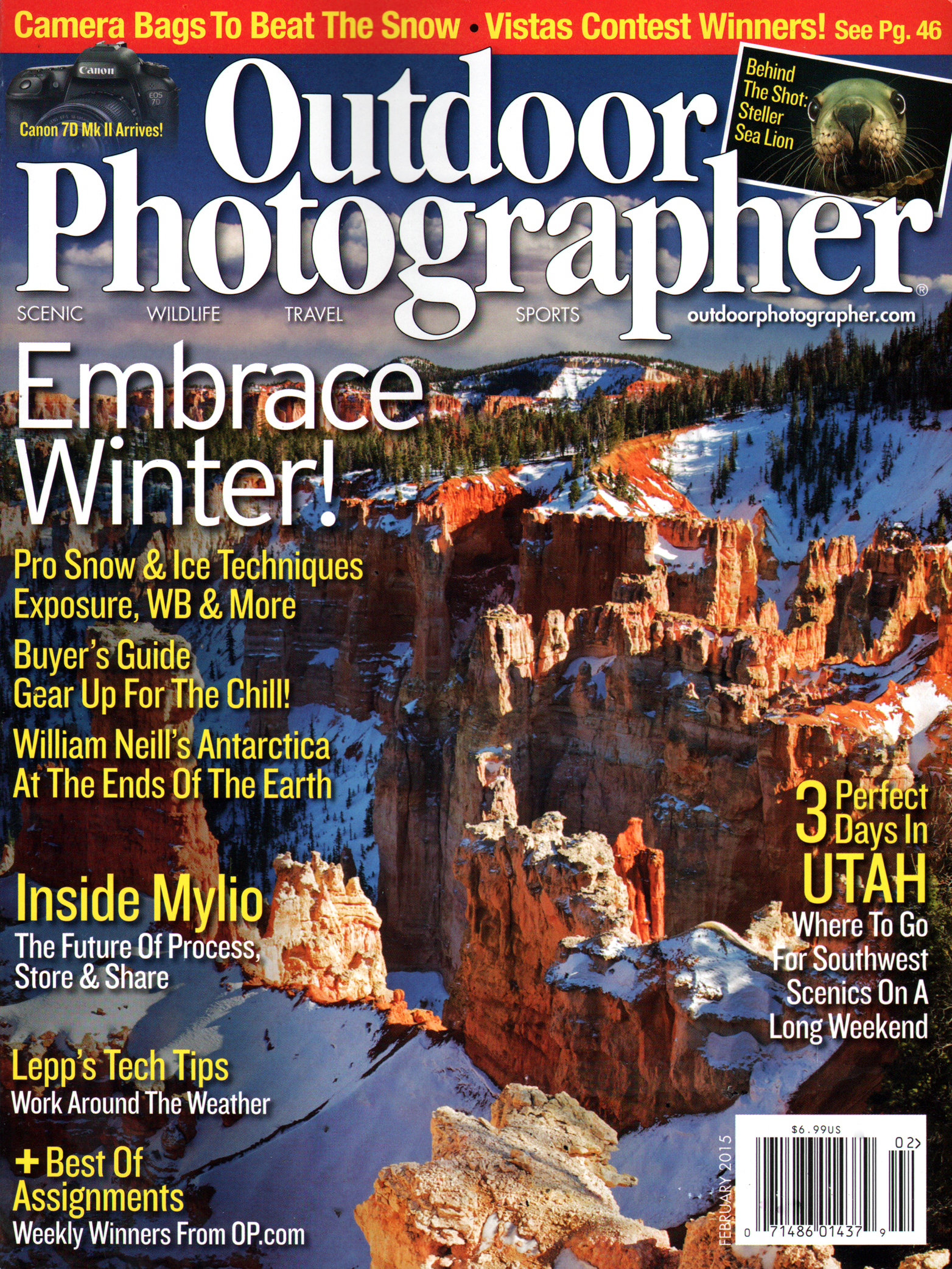 Outdoor-Photographer February 01, 2015 Issue Cover