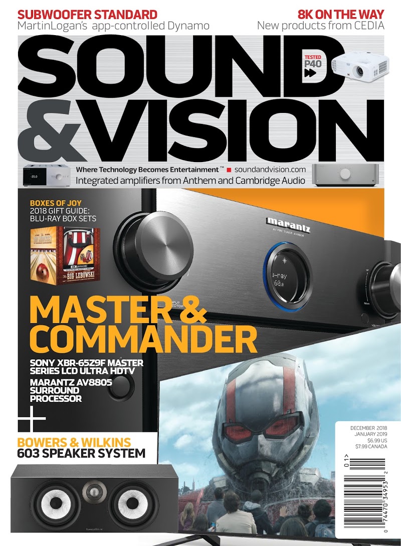 Sound-and-Vision January 01, 2019 Issue Cover